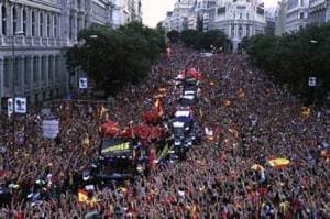 Spain winning the World Cup: “Once in a life time…”