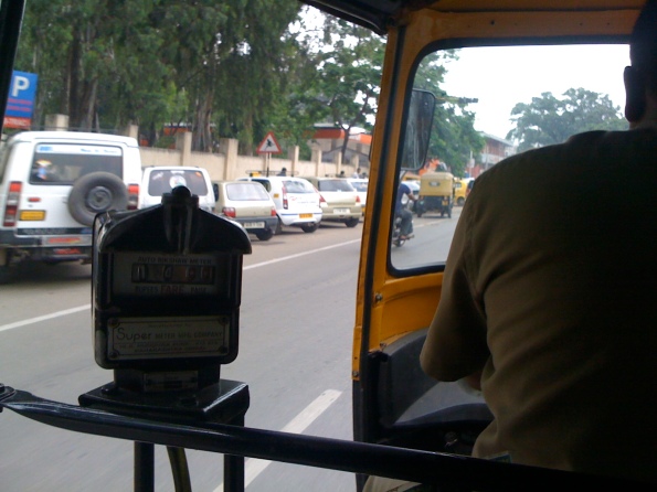 Kazuyo on the Auto-Rickshaw image 1