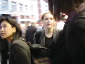 Melinda, Kazuyo, and Shalonda at an ethnography conference in San Francisco